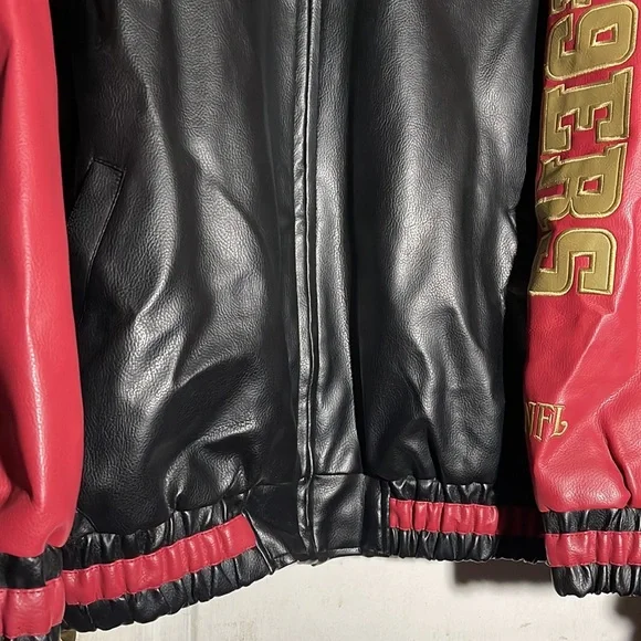 NFL San Francisco 49ers Jacket Size XL G3 G-III RARE YKK